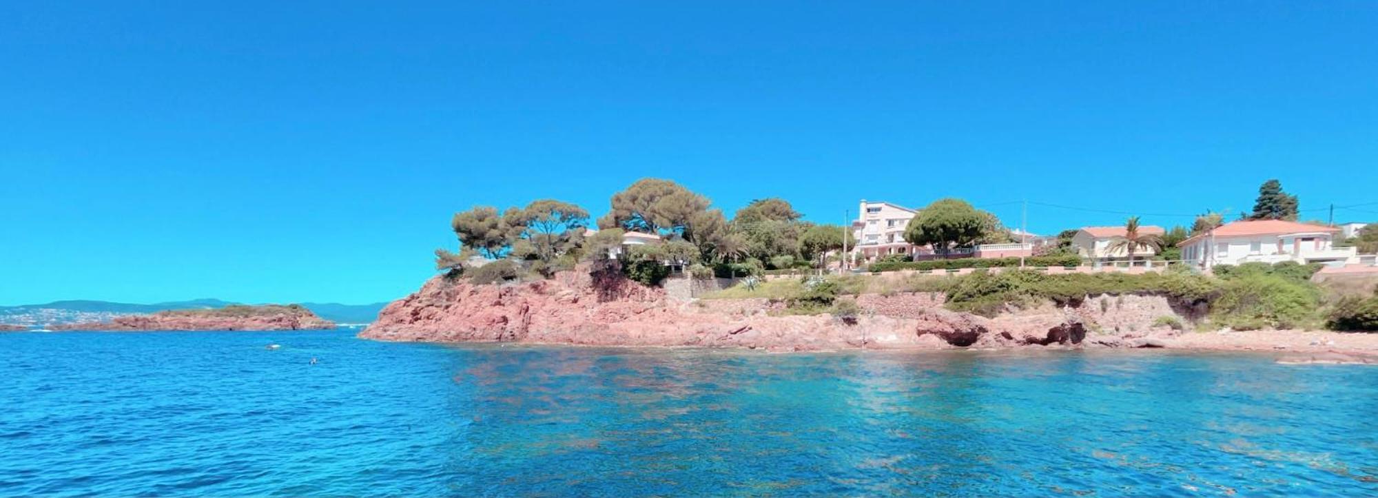 Charming French Riviera Villa // Pool, Seaview, Ac, 9Pax // Saint-Raphaël Екстериор снимка