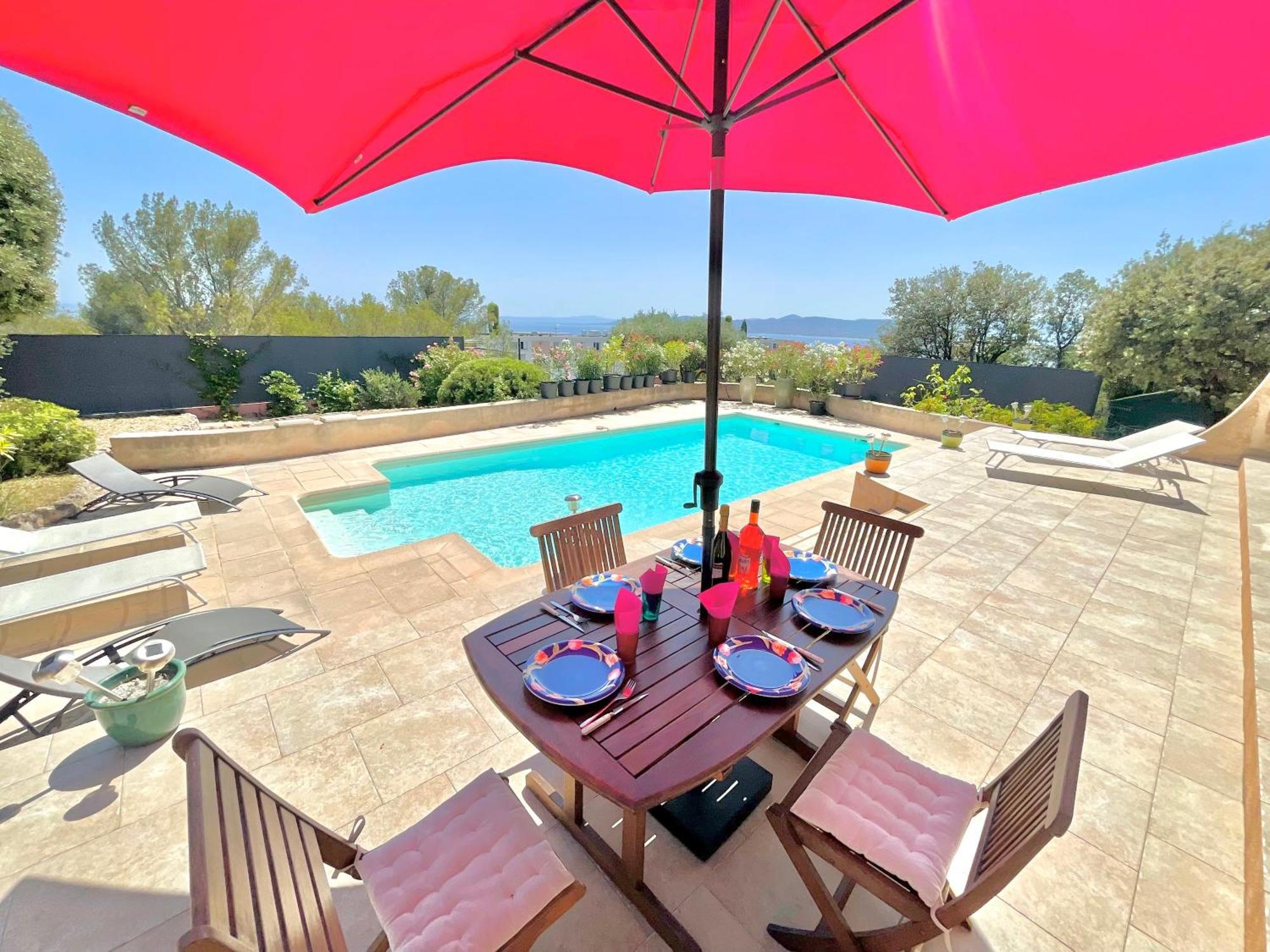 Charming French Riviera Villa // Pool, Seaview, Ac, 9Pax // Saint-Raphaël Екстериор снимка